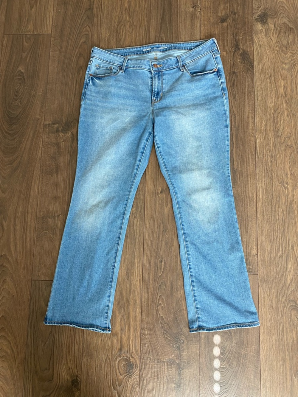 Old Navy Light Blue Boot Cut Jeans